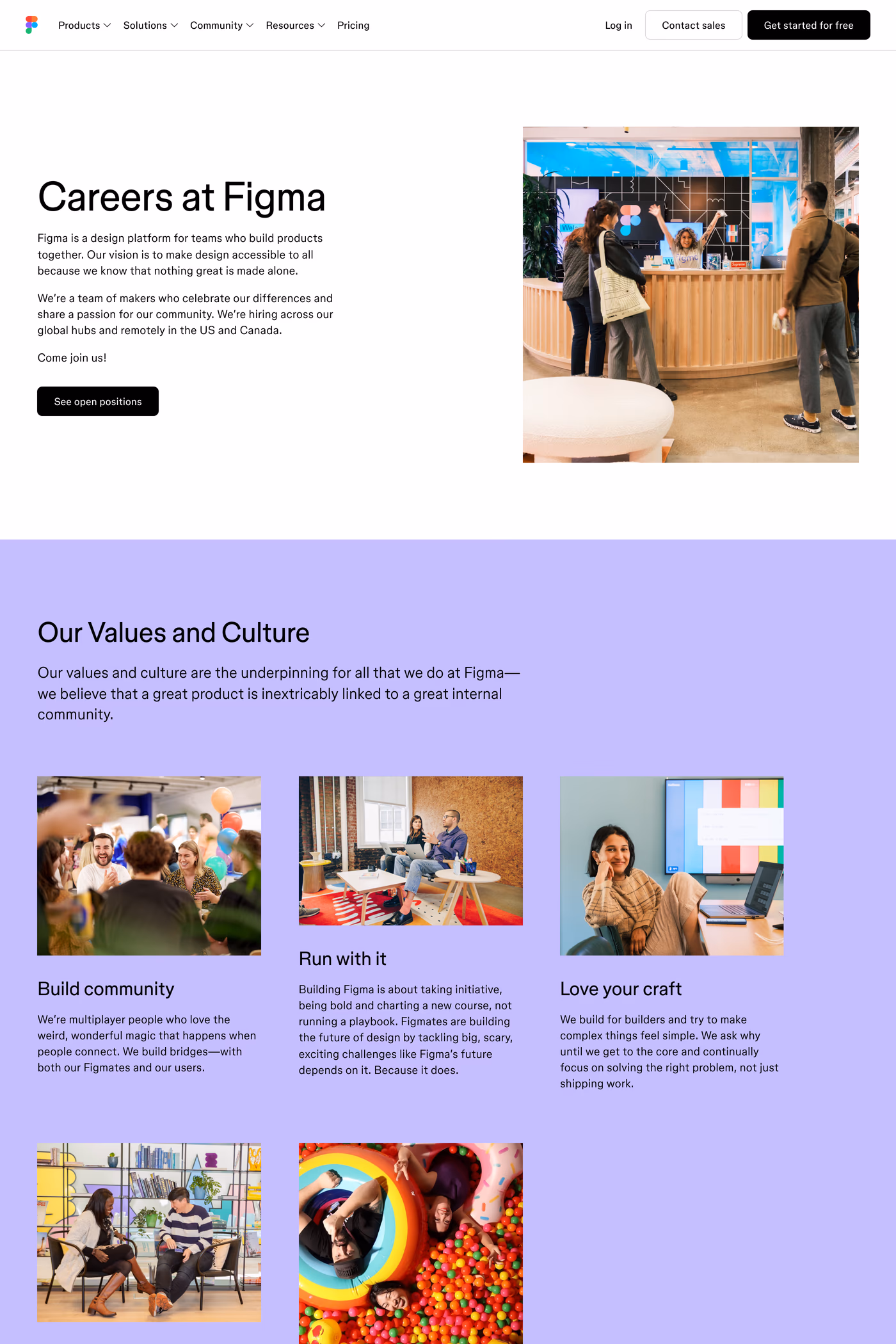 Figma careers page