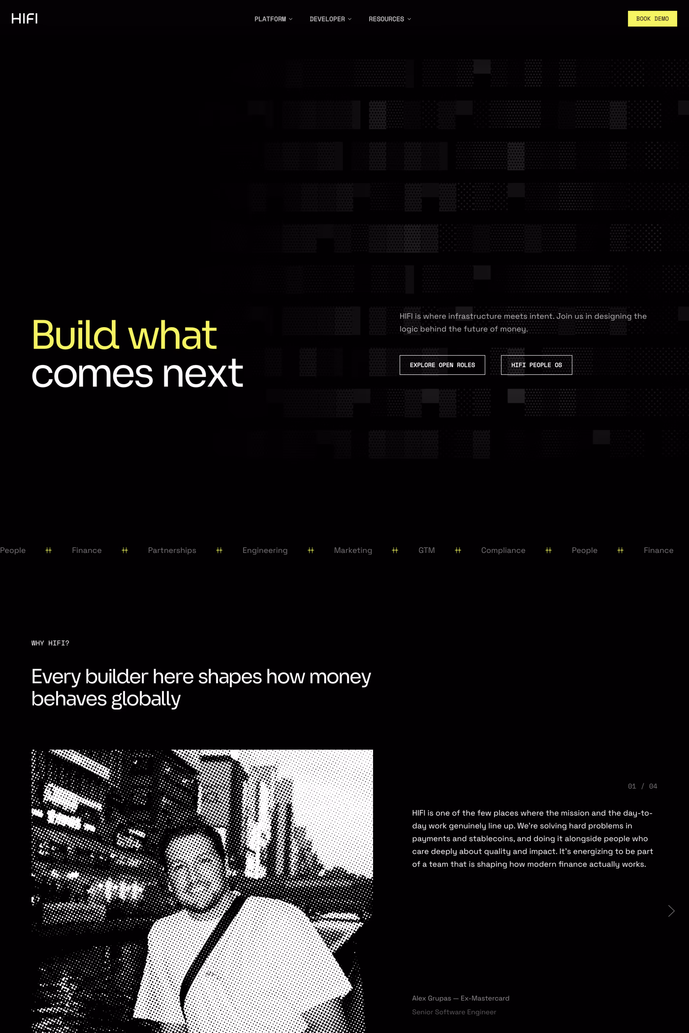 HIFI careers page