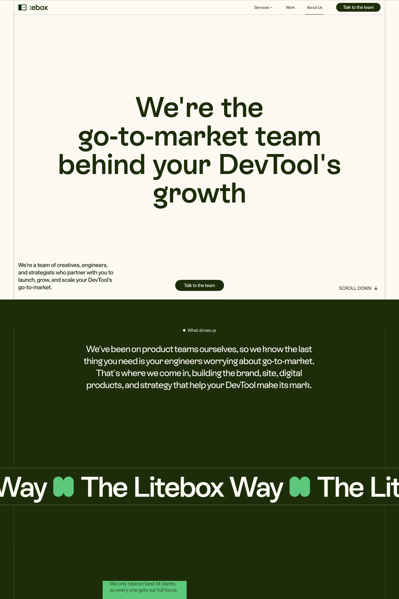 Litebox about page
