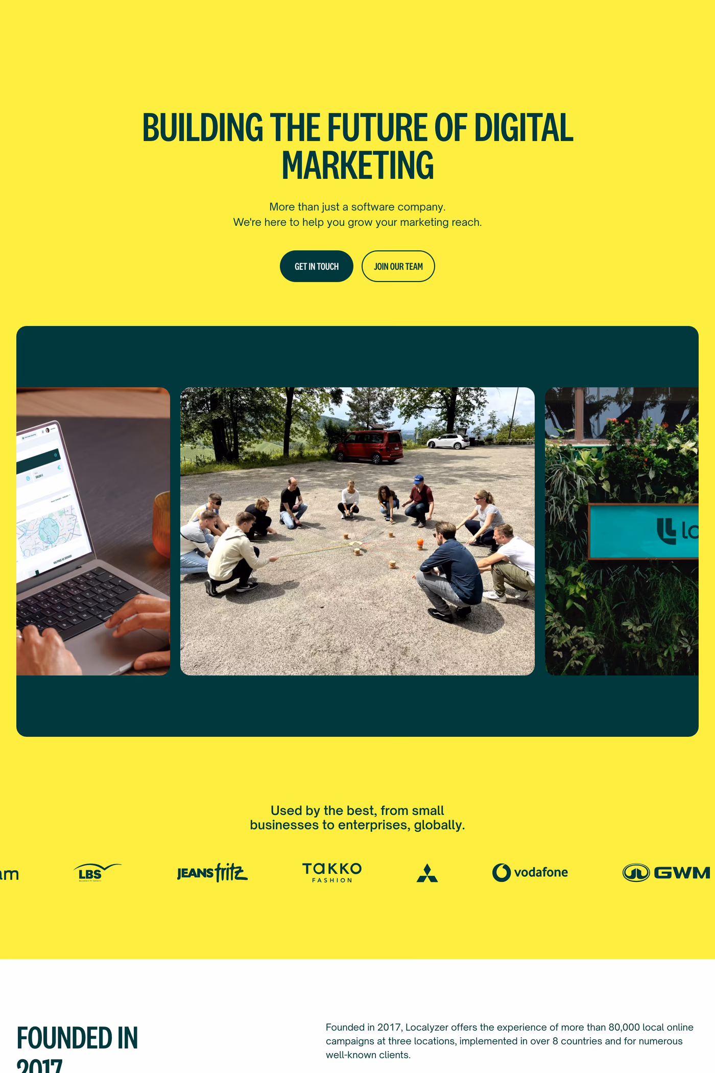 Localyzer about page