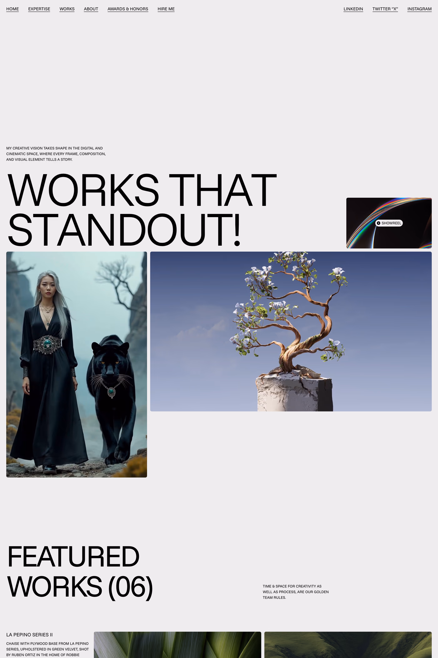 Peter Kenworth work page