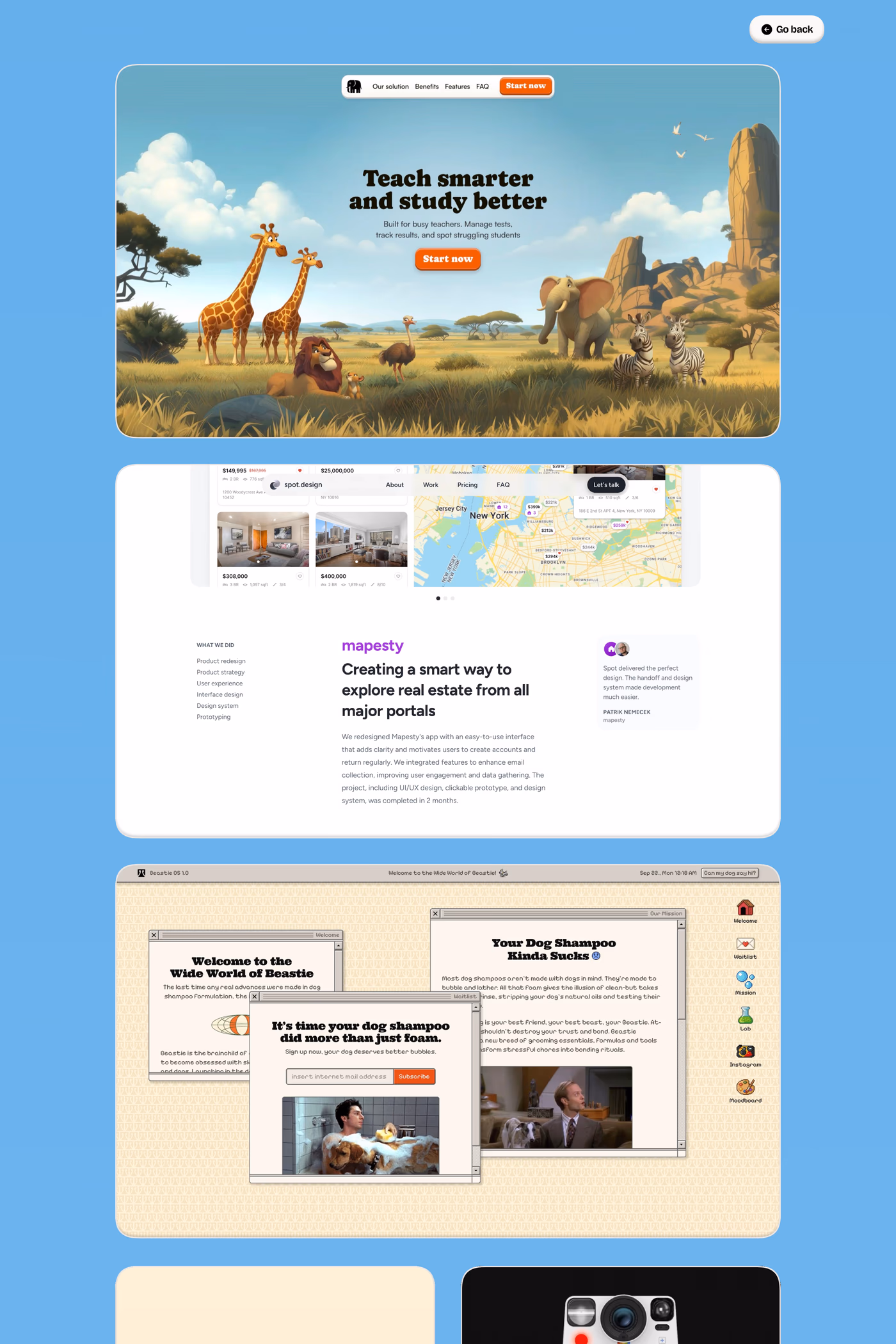 Zenwood Studio work page