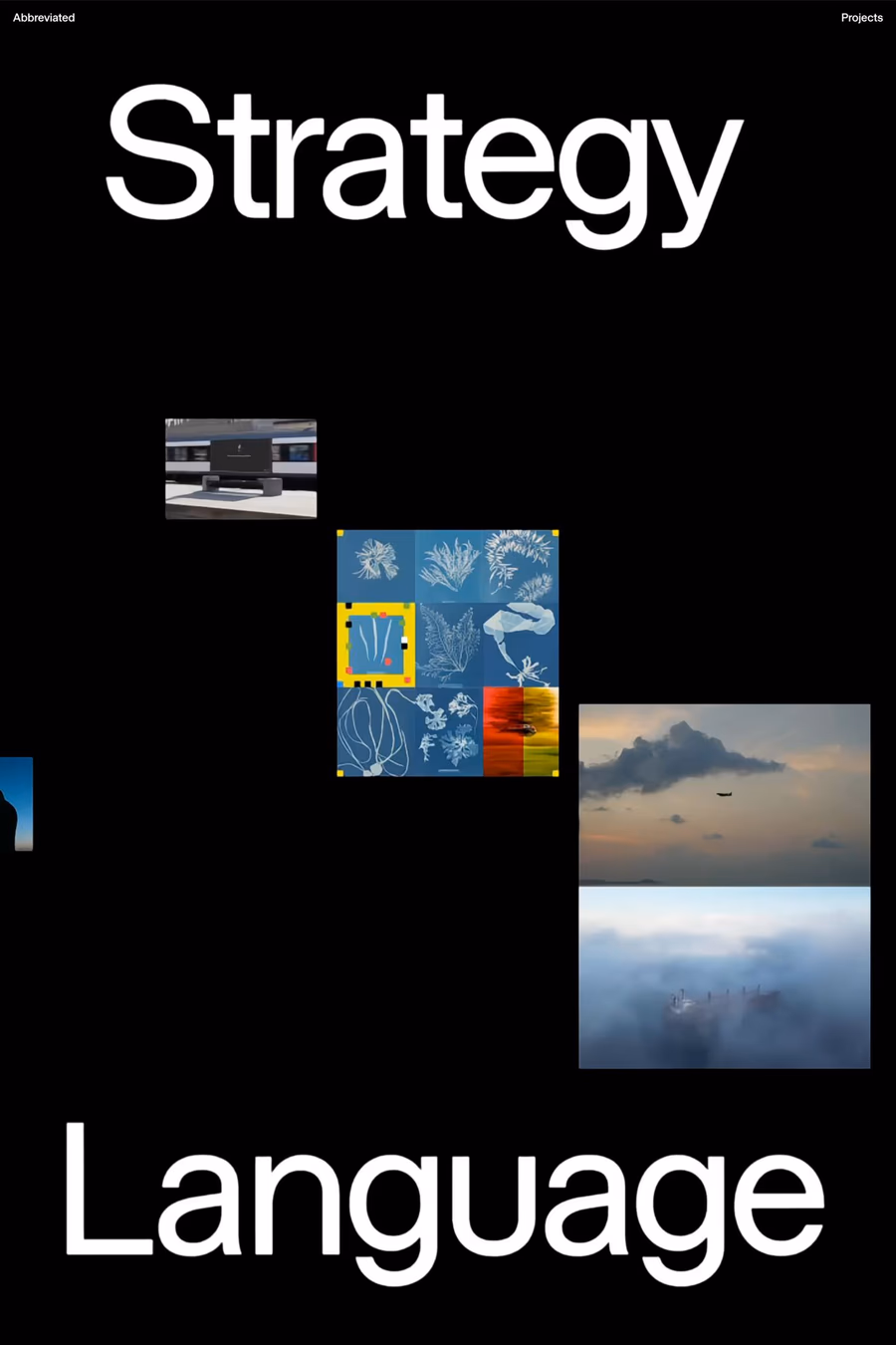 Abbr. Projects website screenshot