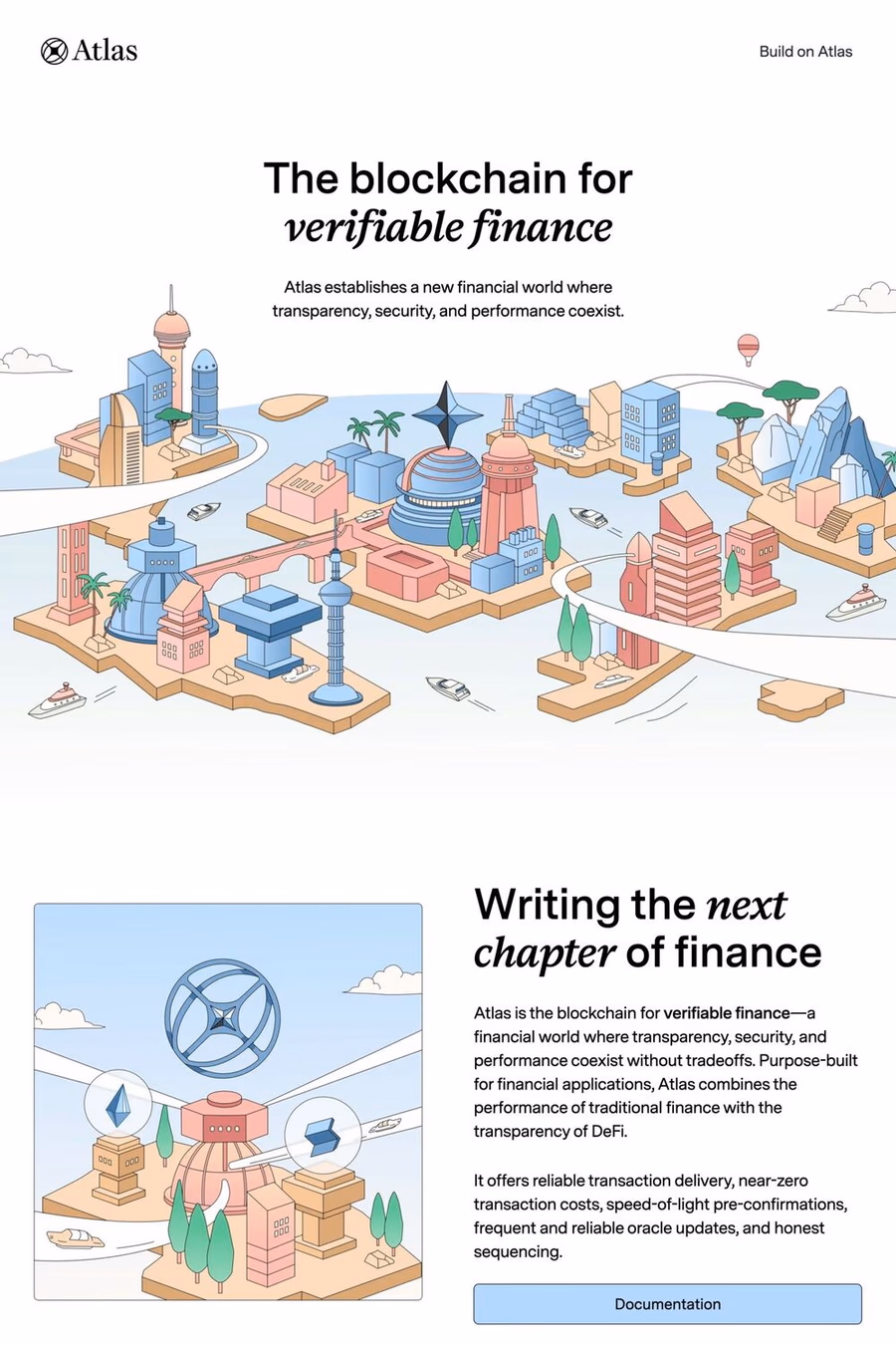 Atlas website screenshot