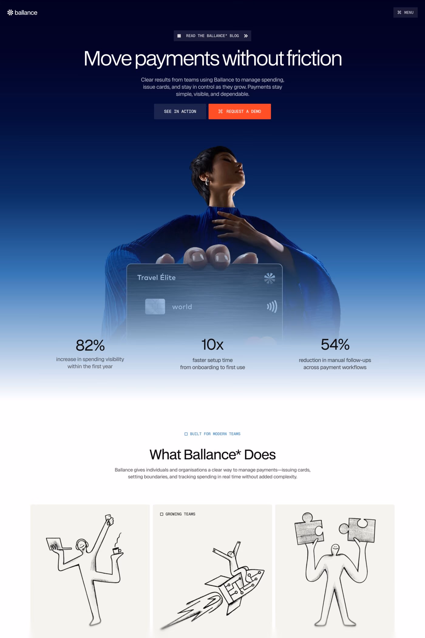 Ballance template screenshot