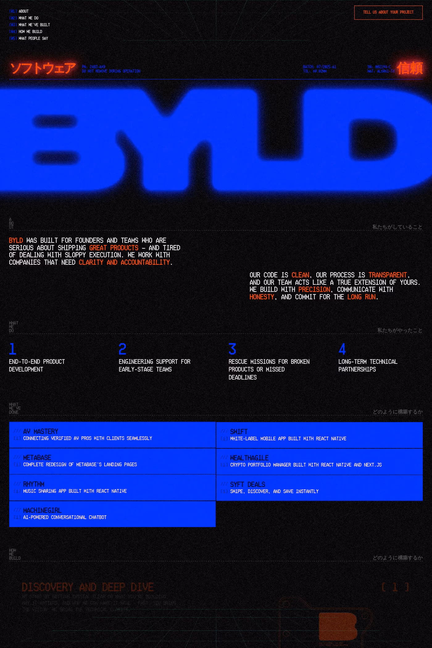 Byld website screenshot