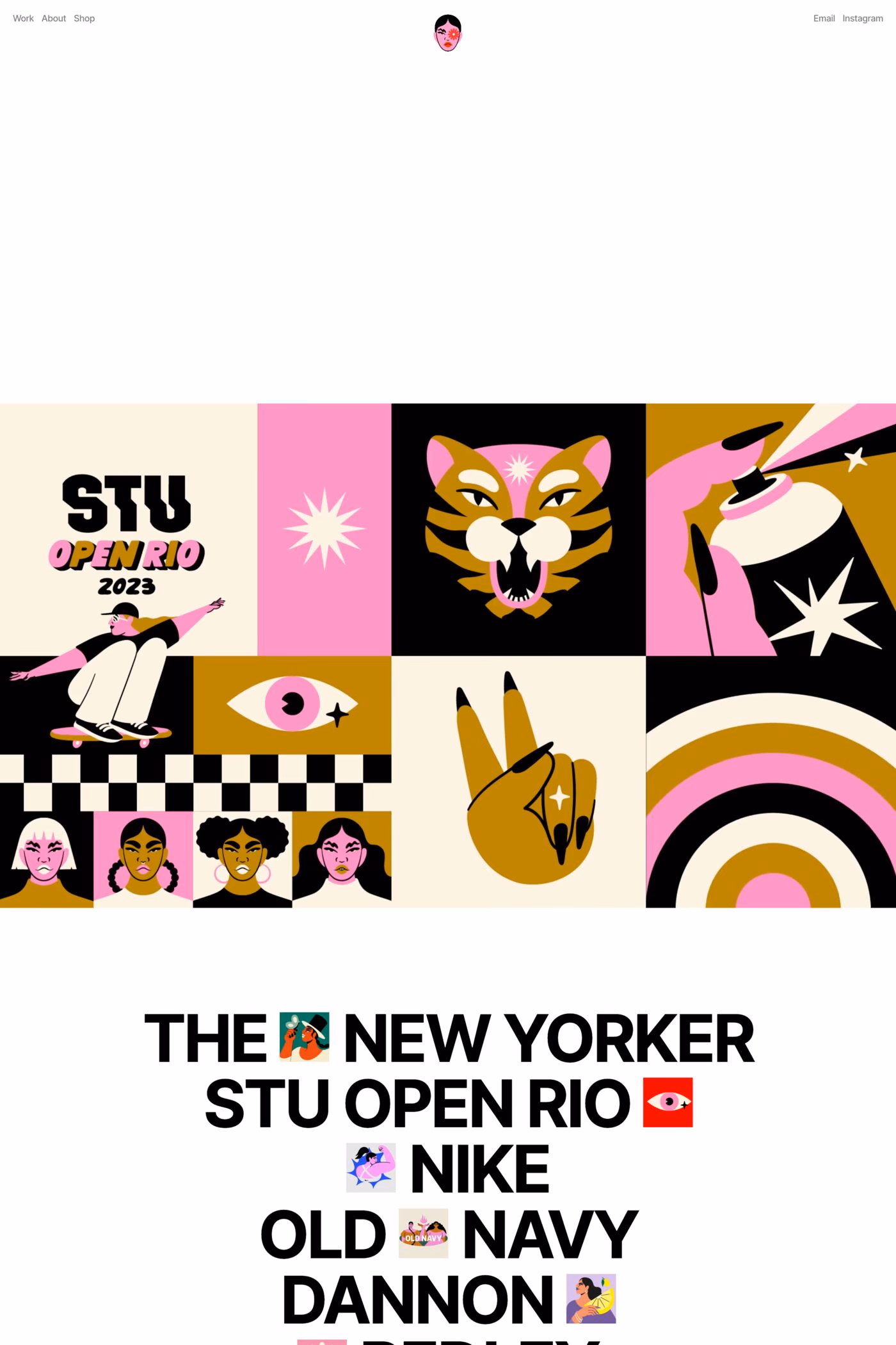 Camila Rosa website screenshot