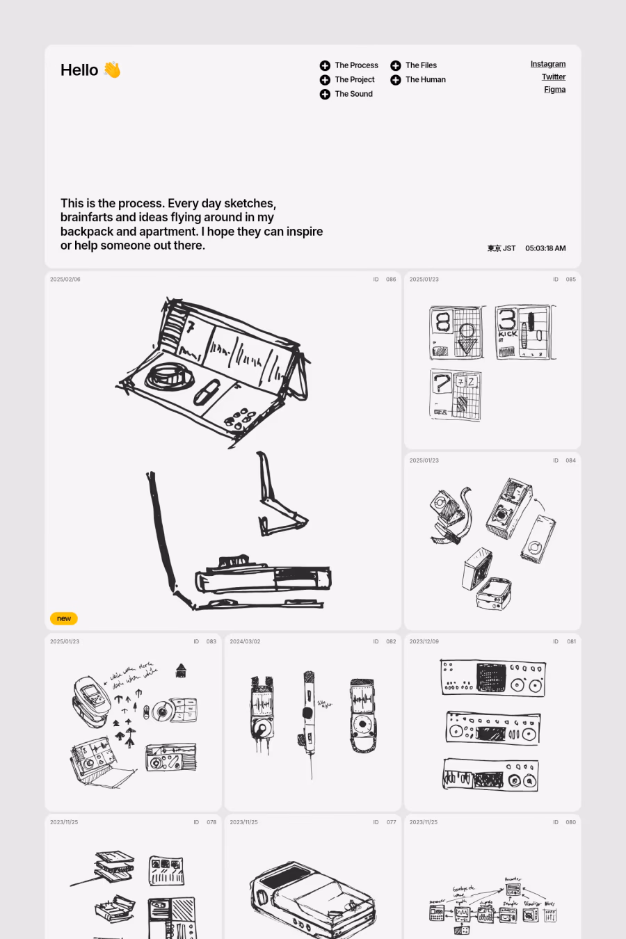 carlhauser website screenshot