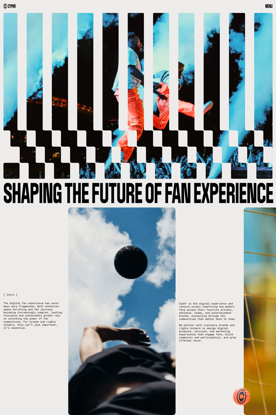 Cyphr website screenshot