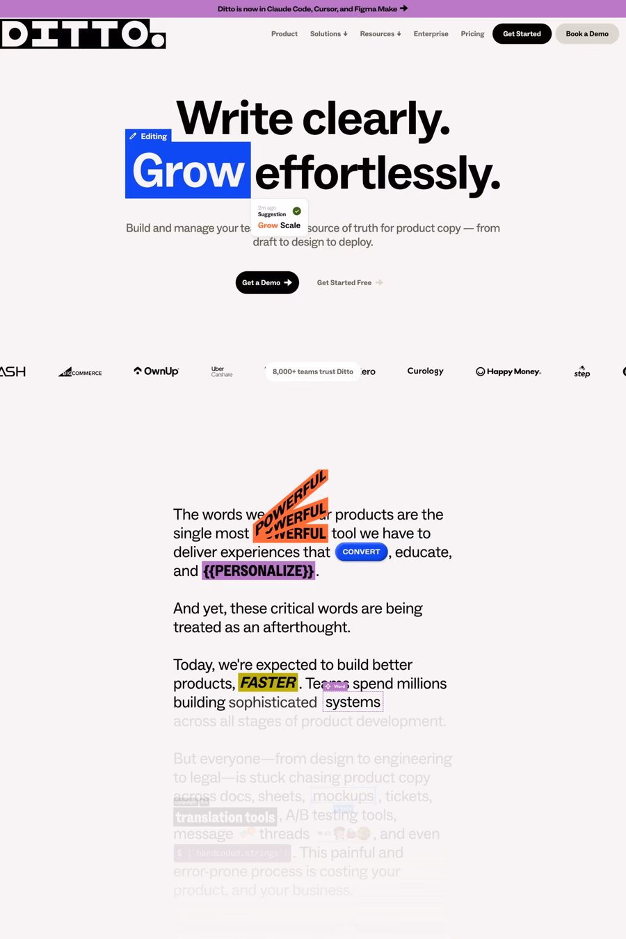 Ditto website screenshot