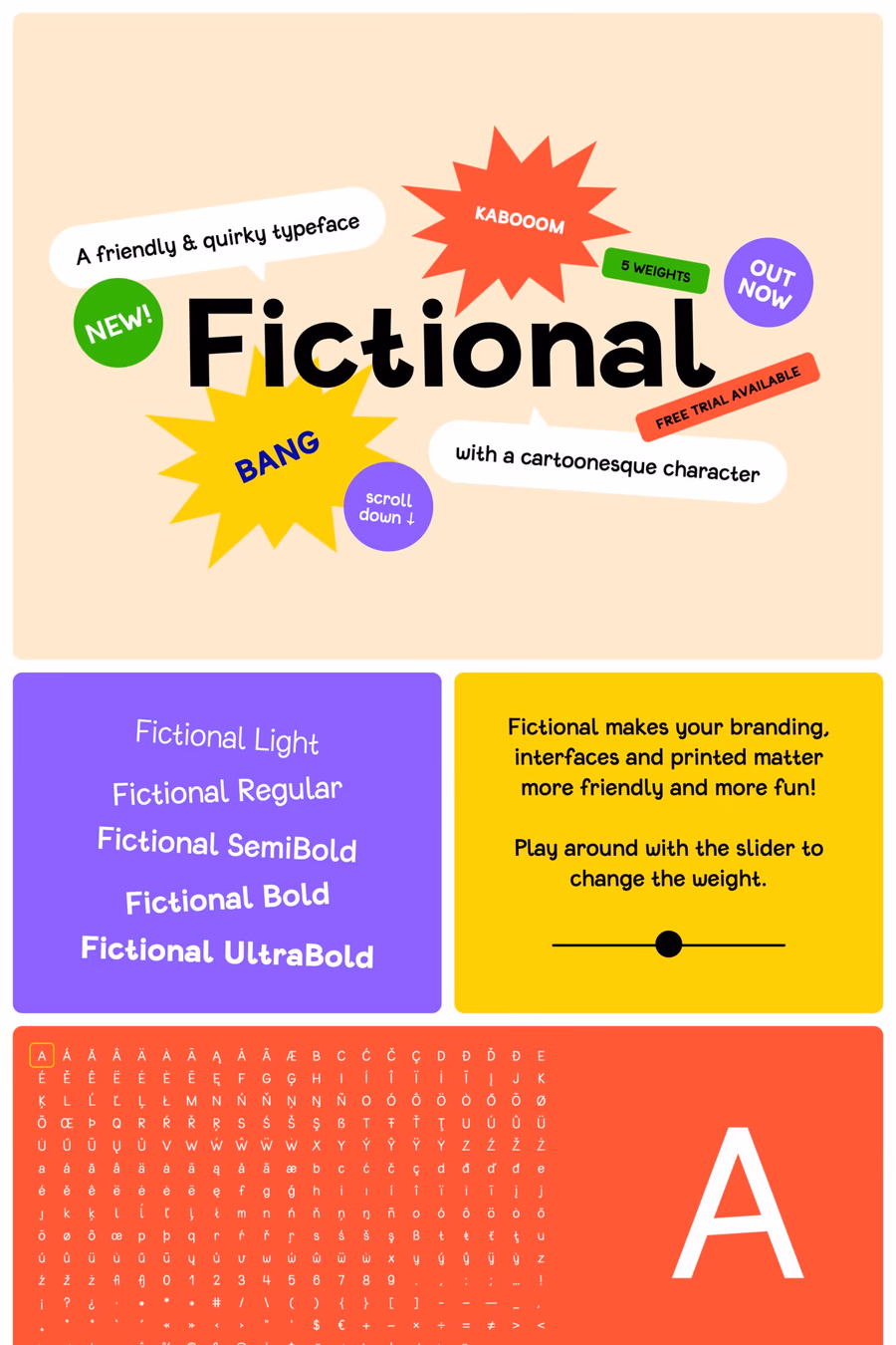 Fictional website screenshot