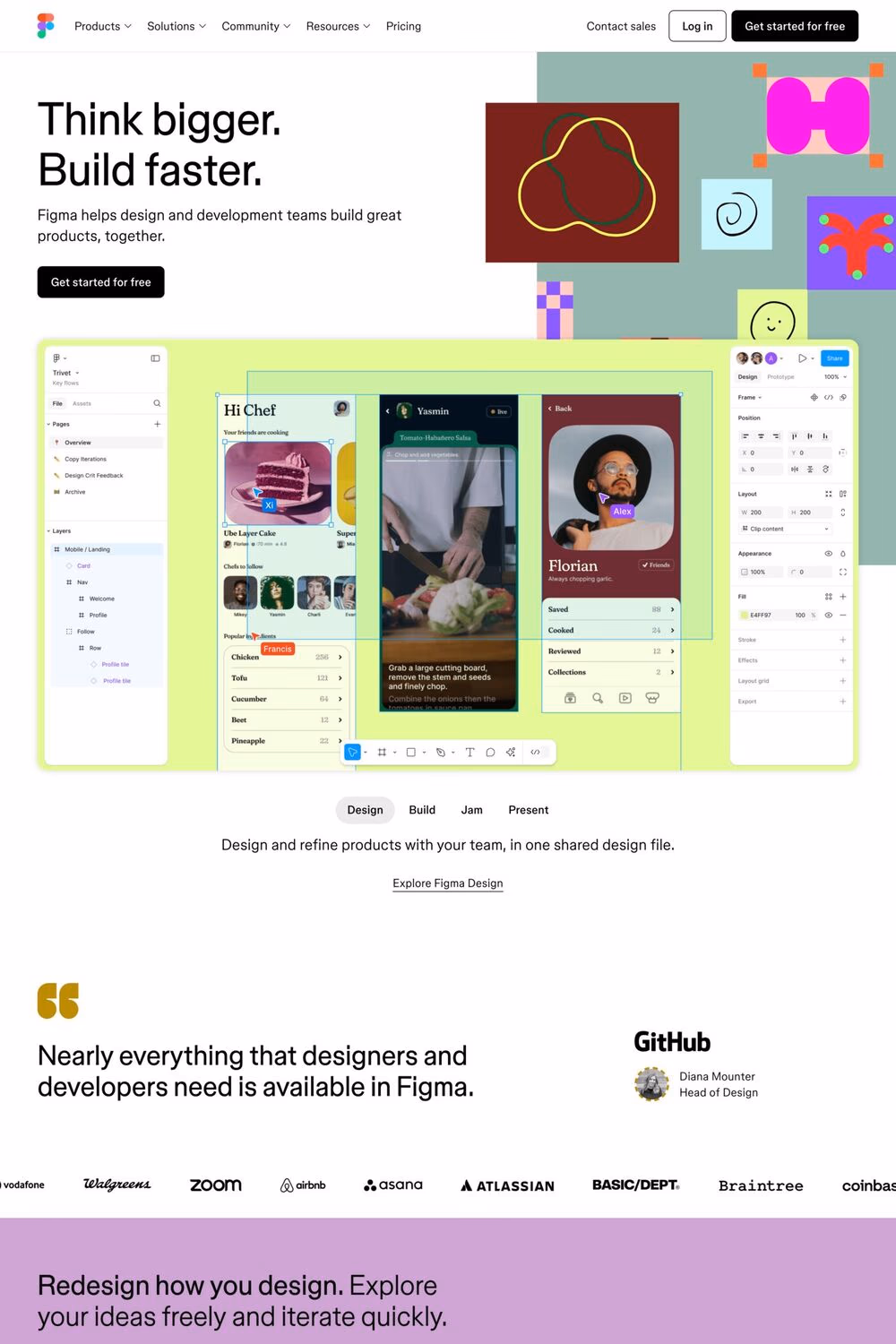 Figma website screenshot