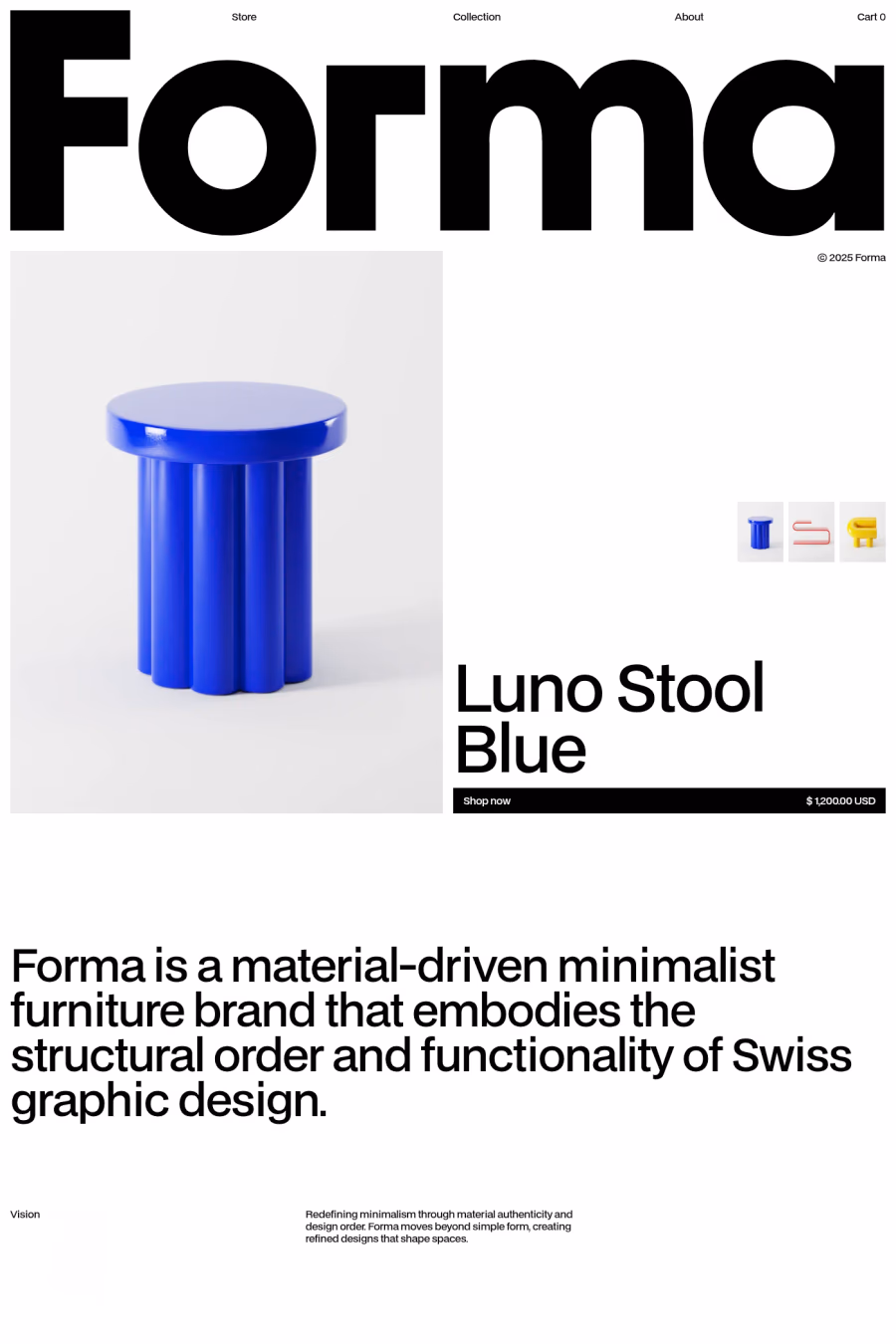 Forma template screenshot