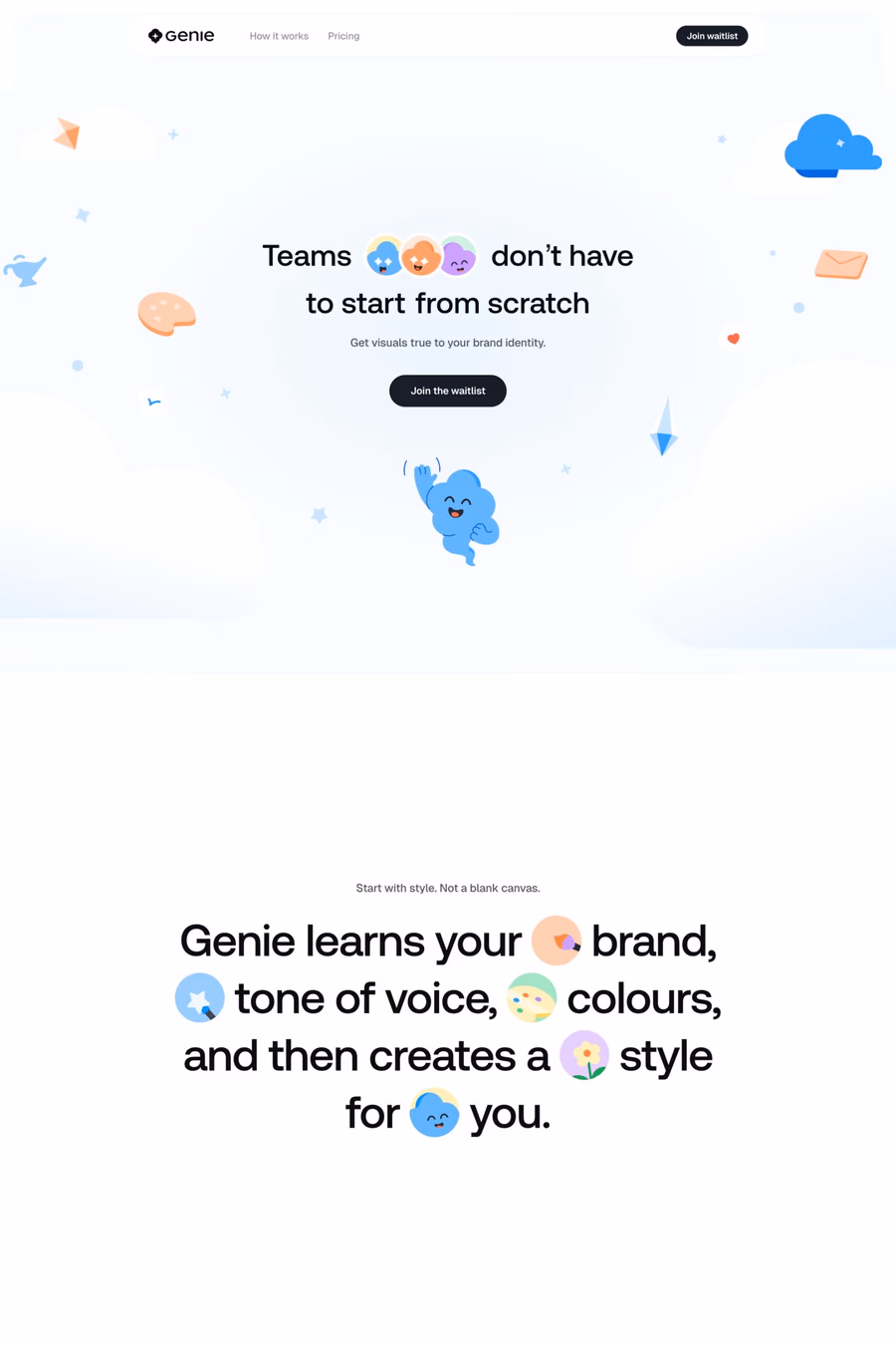 Geniestudio website screenshot