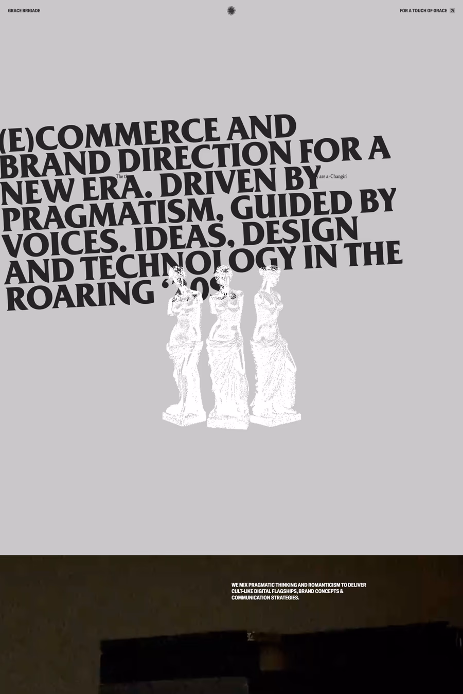 Grace Brigade website screenshot