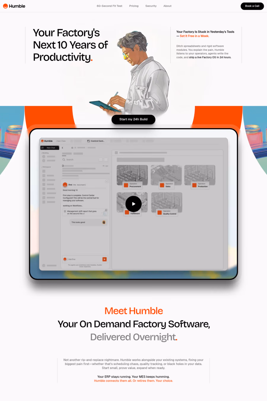 Humble website screenshot