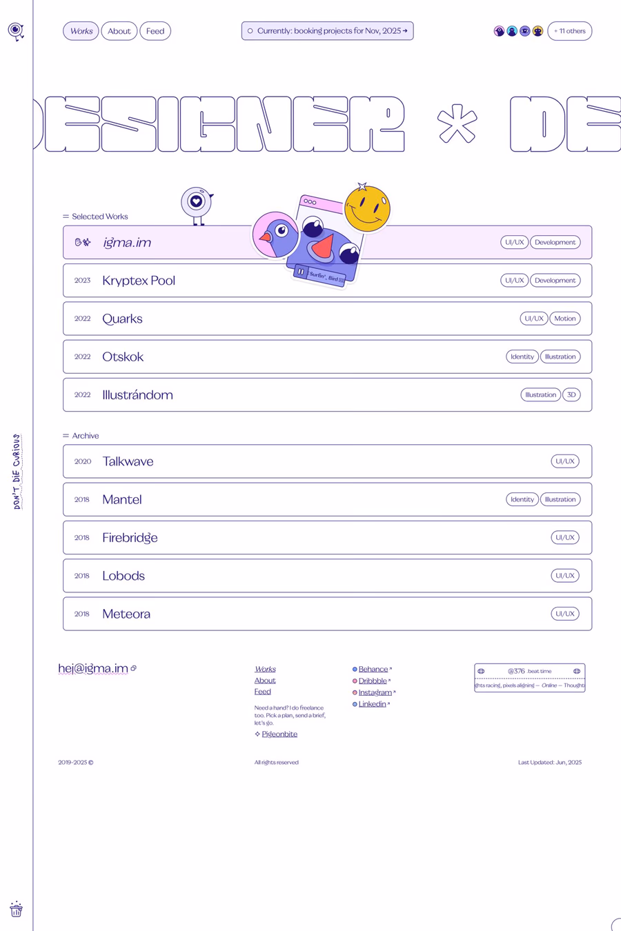 Igma website screenshot