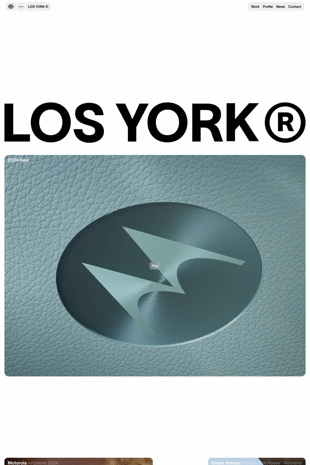 Los York website screenshot