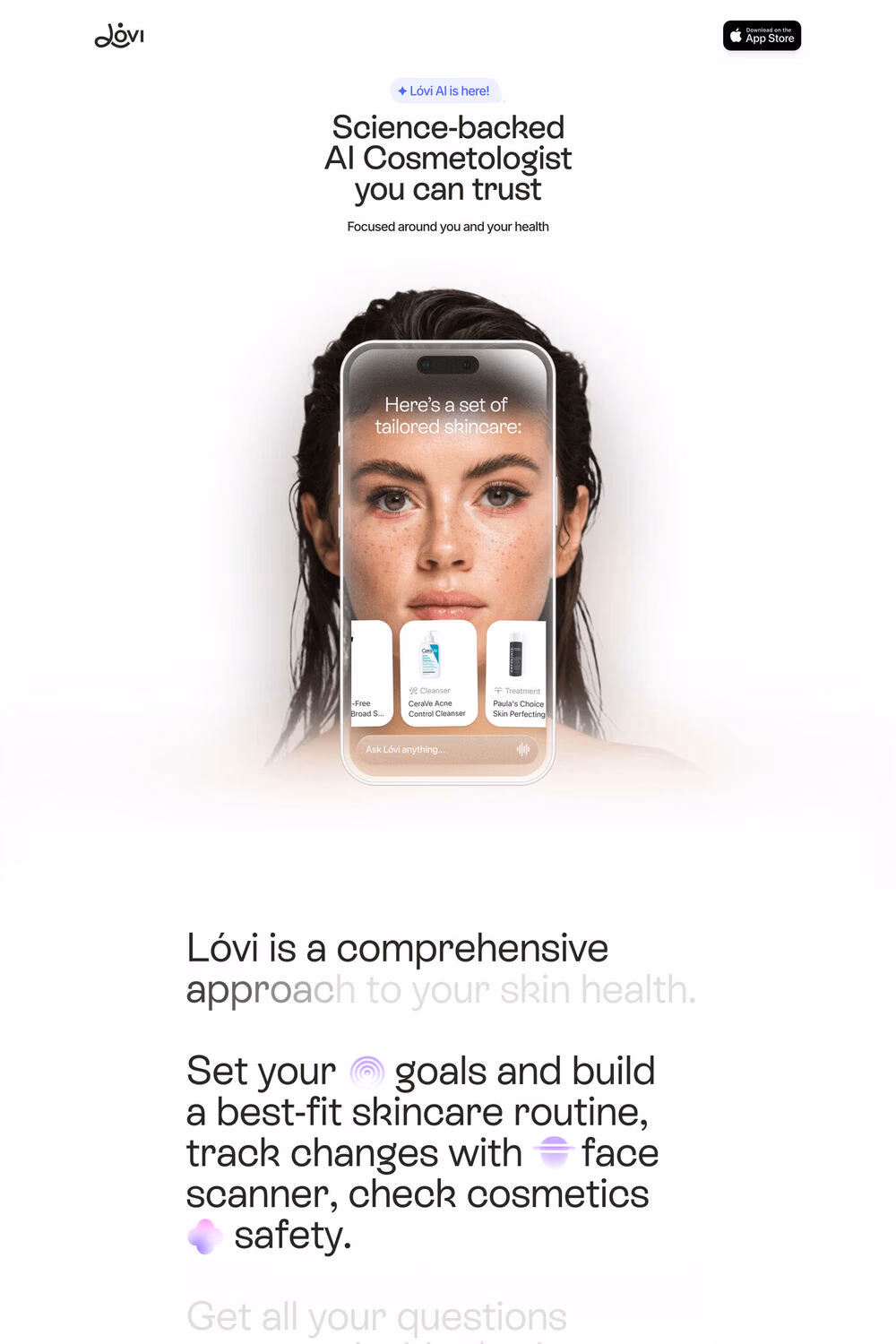 Lovi website screenshot