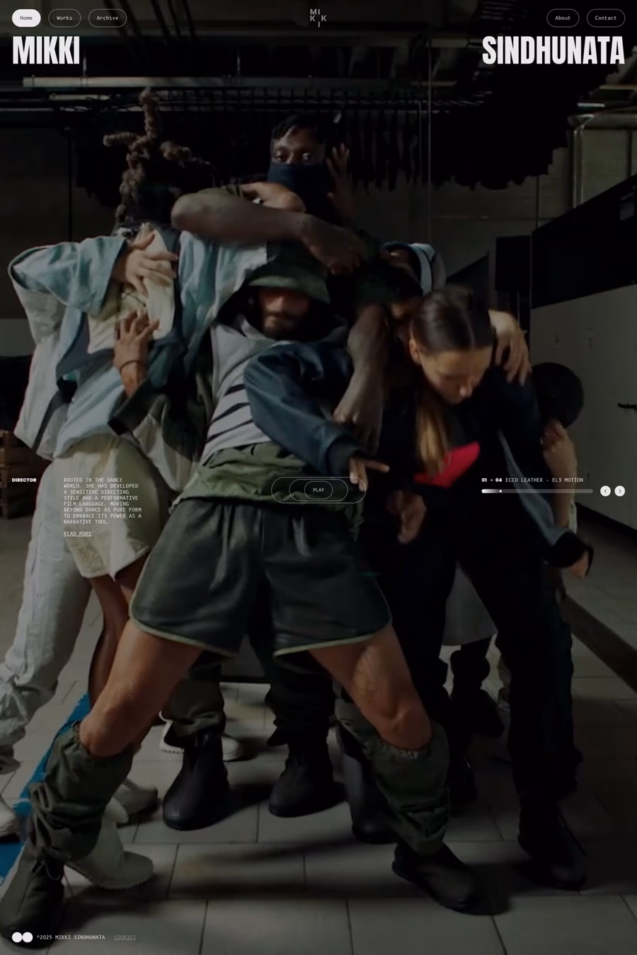 Mikki Sindhunata website screenshot