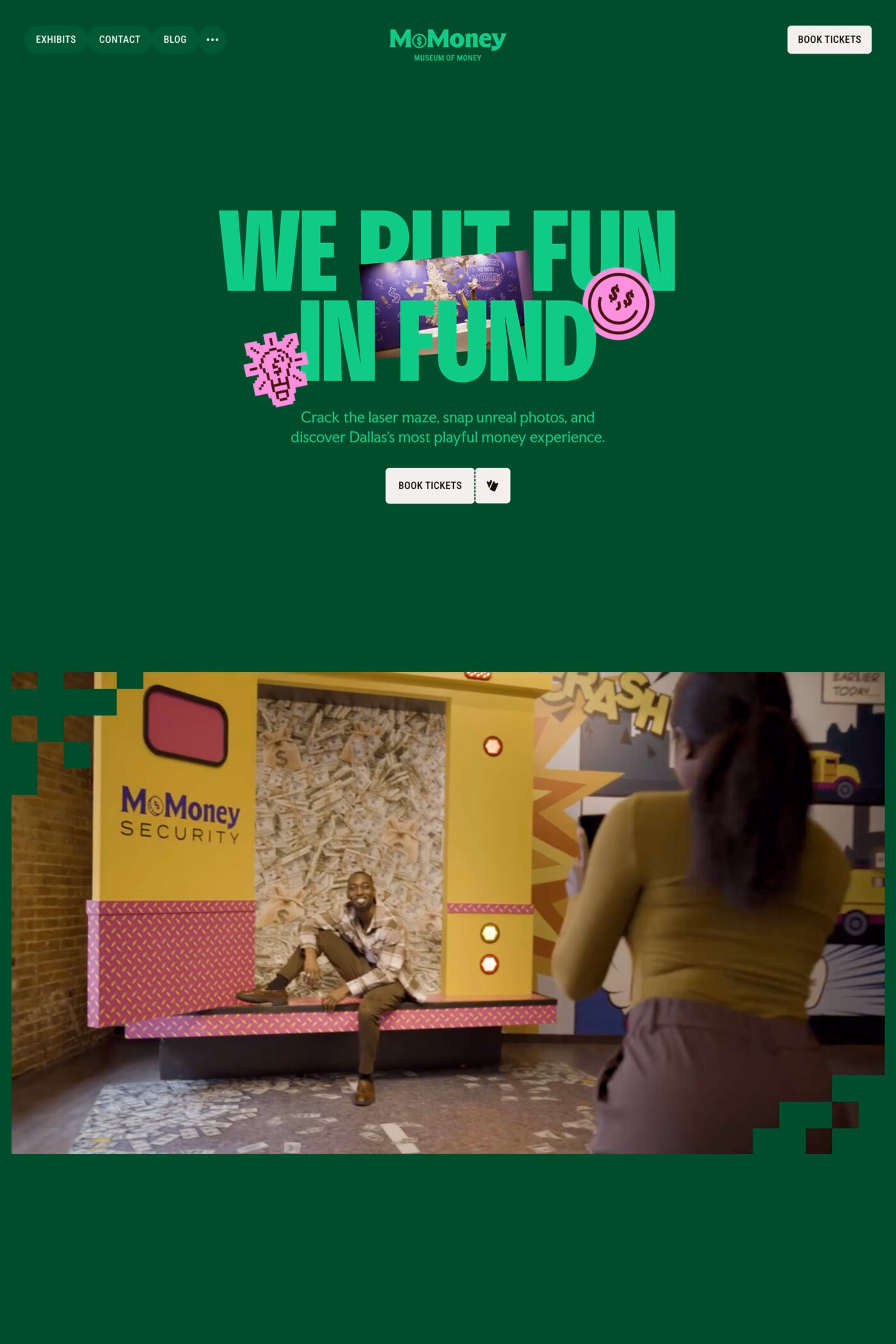 MoMoney website screenshot