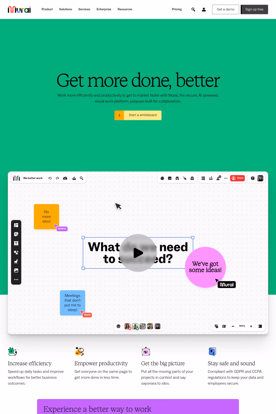 Mural website screenshot