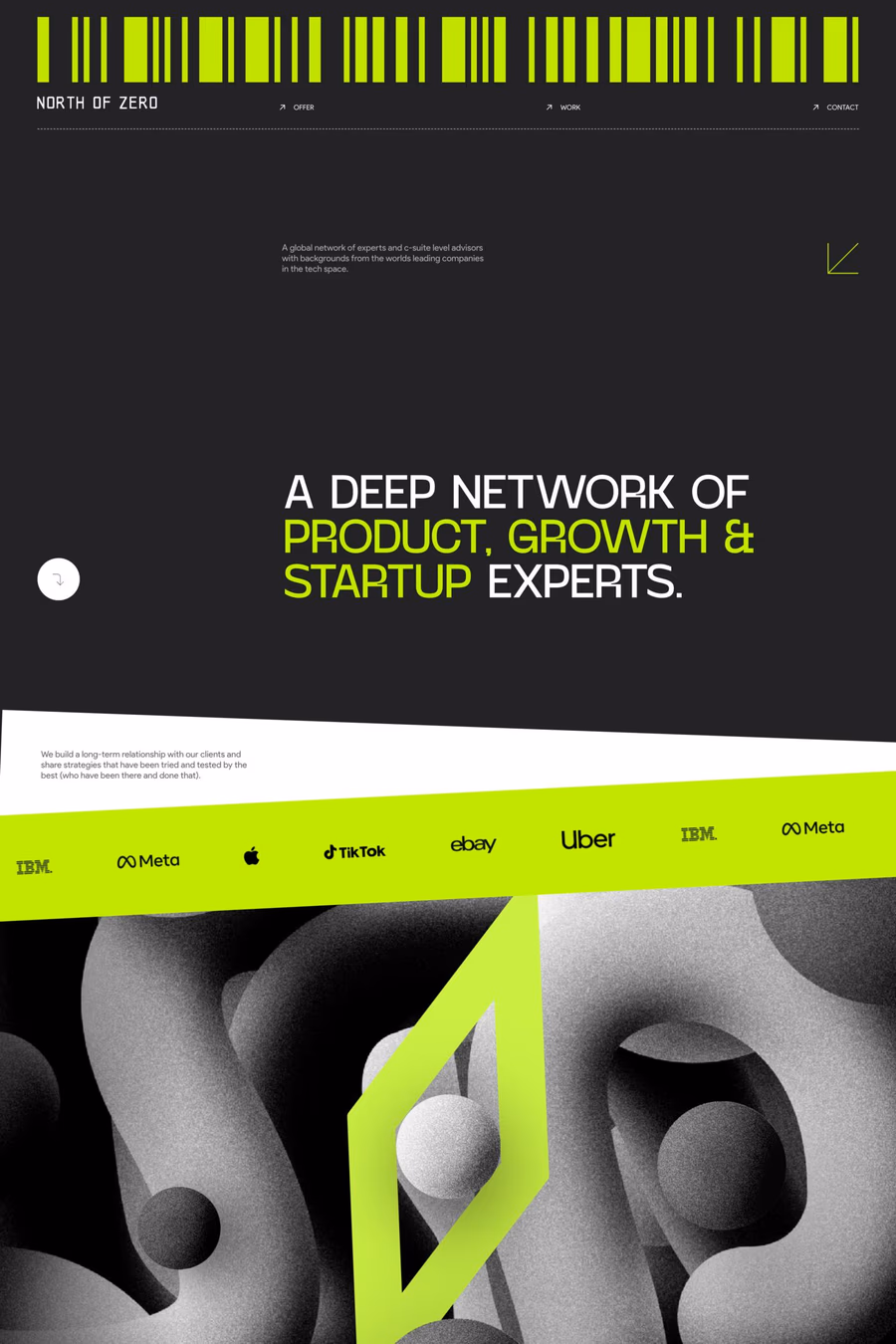 North of Zero website screenshot