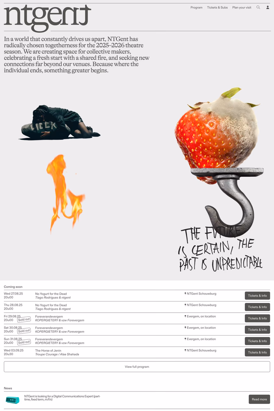 NTGent website screenshot