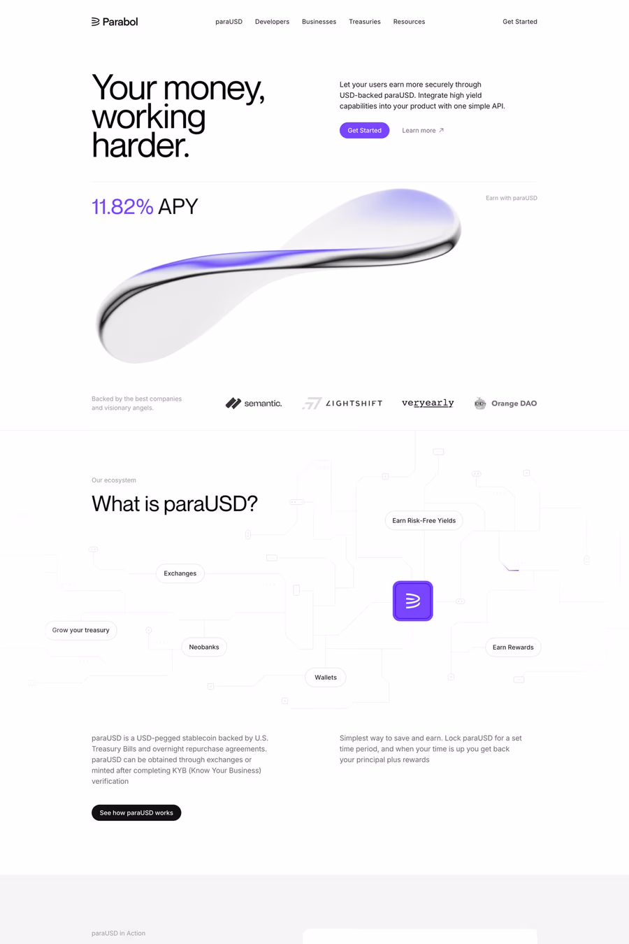 Parabol website screenshot