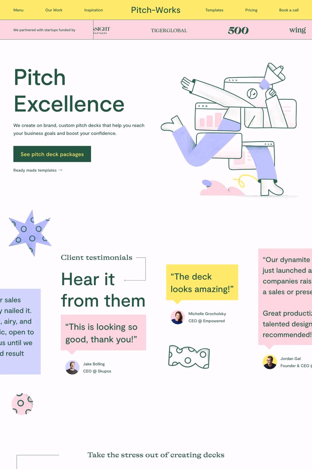 Pitch-Works website screenshot