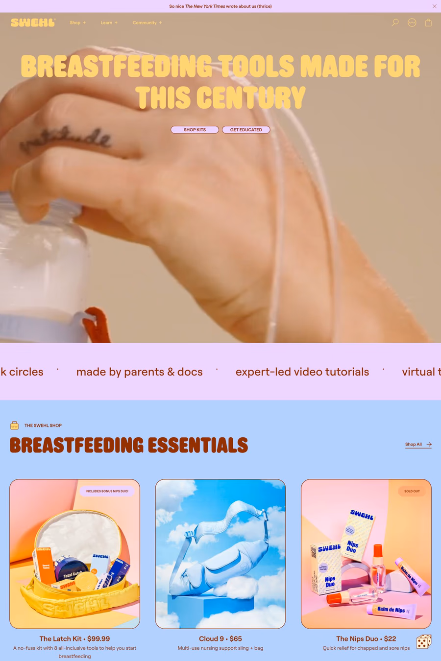 Swehl website screenshot