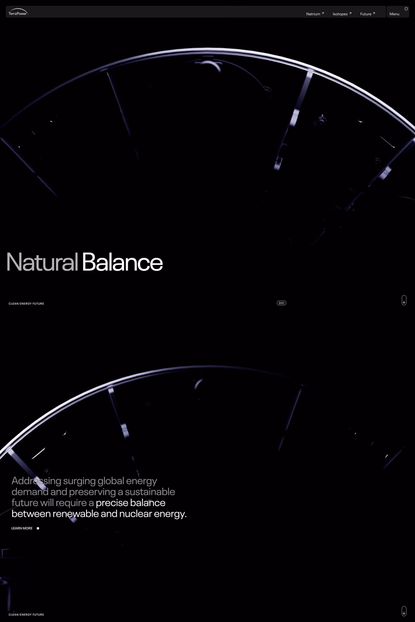 TerraPower website screenshot