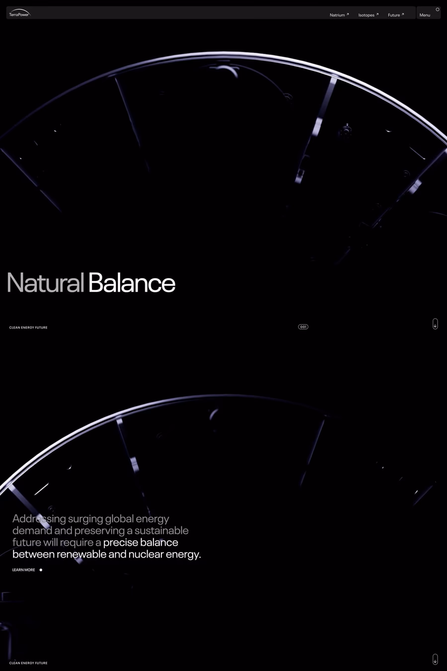 TerraPower website screenshot