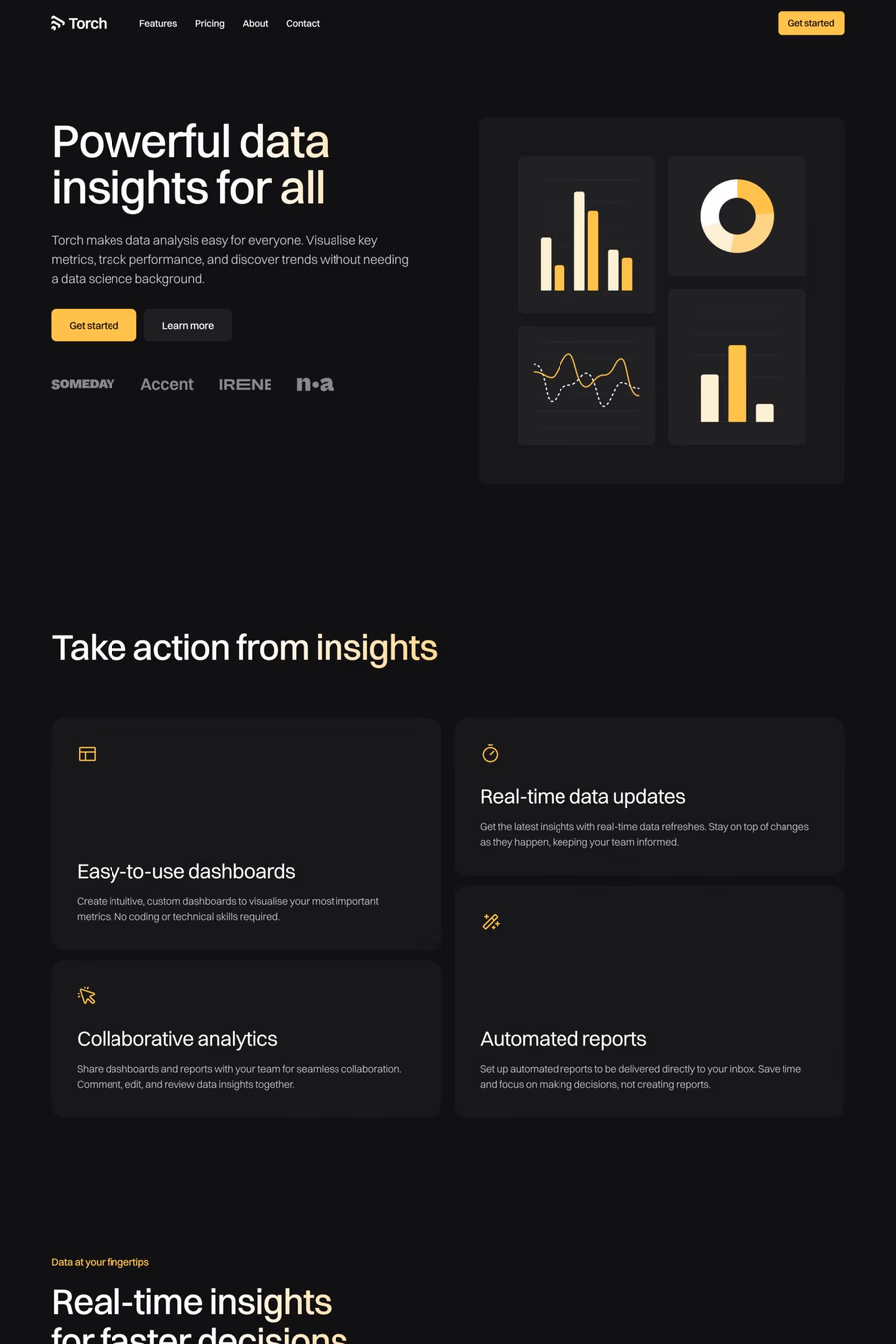 Torch template screenshot