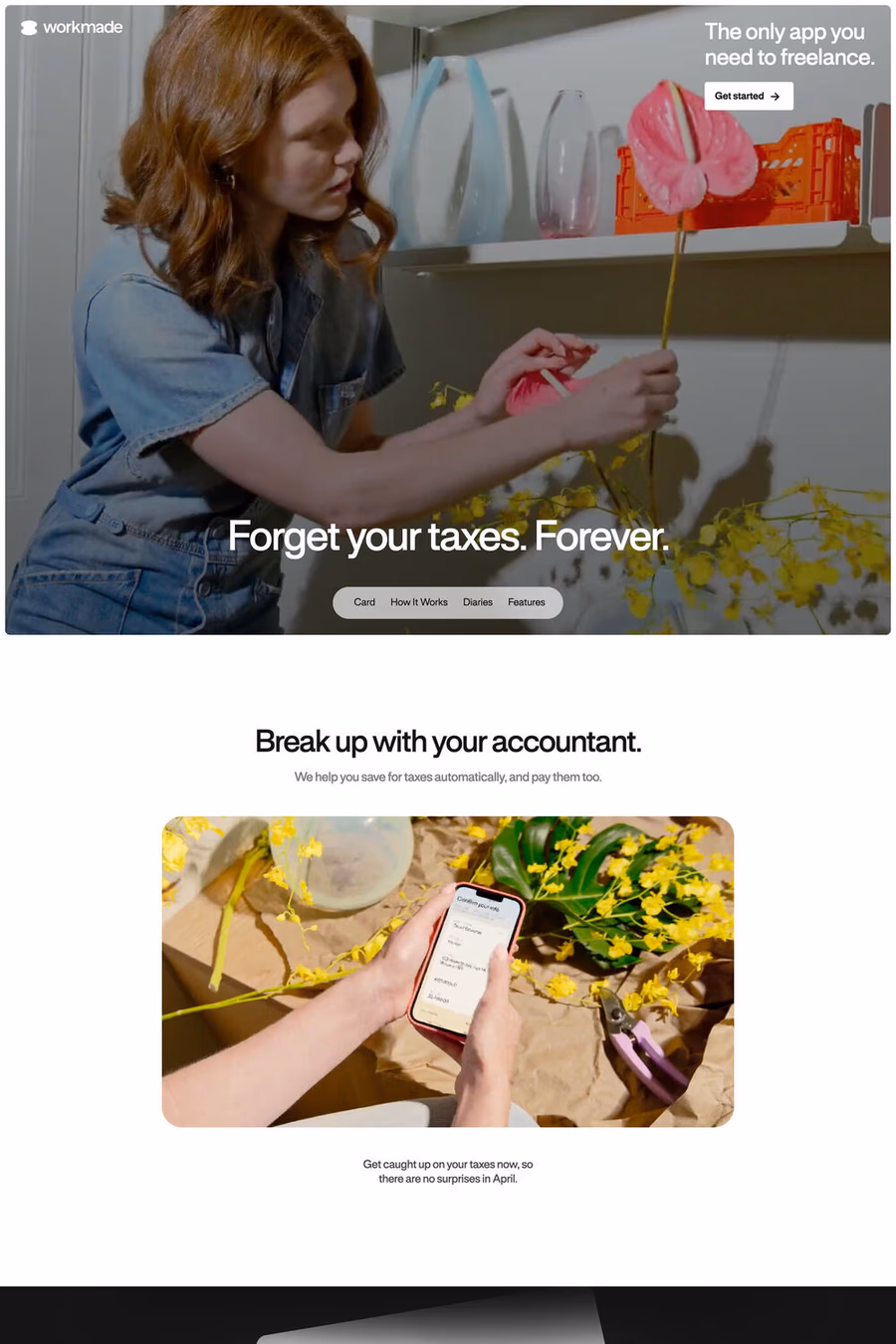 WorkMade website screenshot